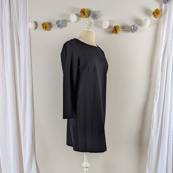 J. Crew Black Ponte Sheath Dress - Size Small - Picture 8 of 15